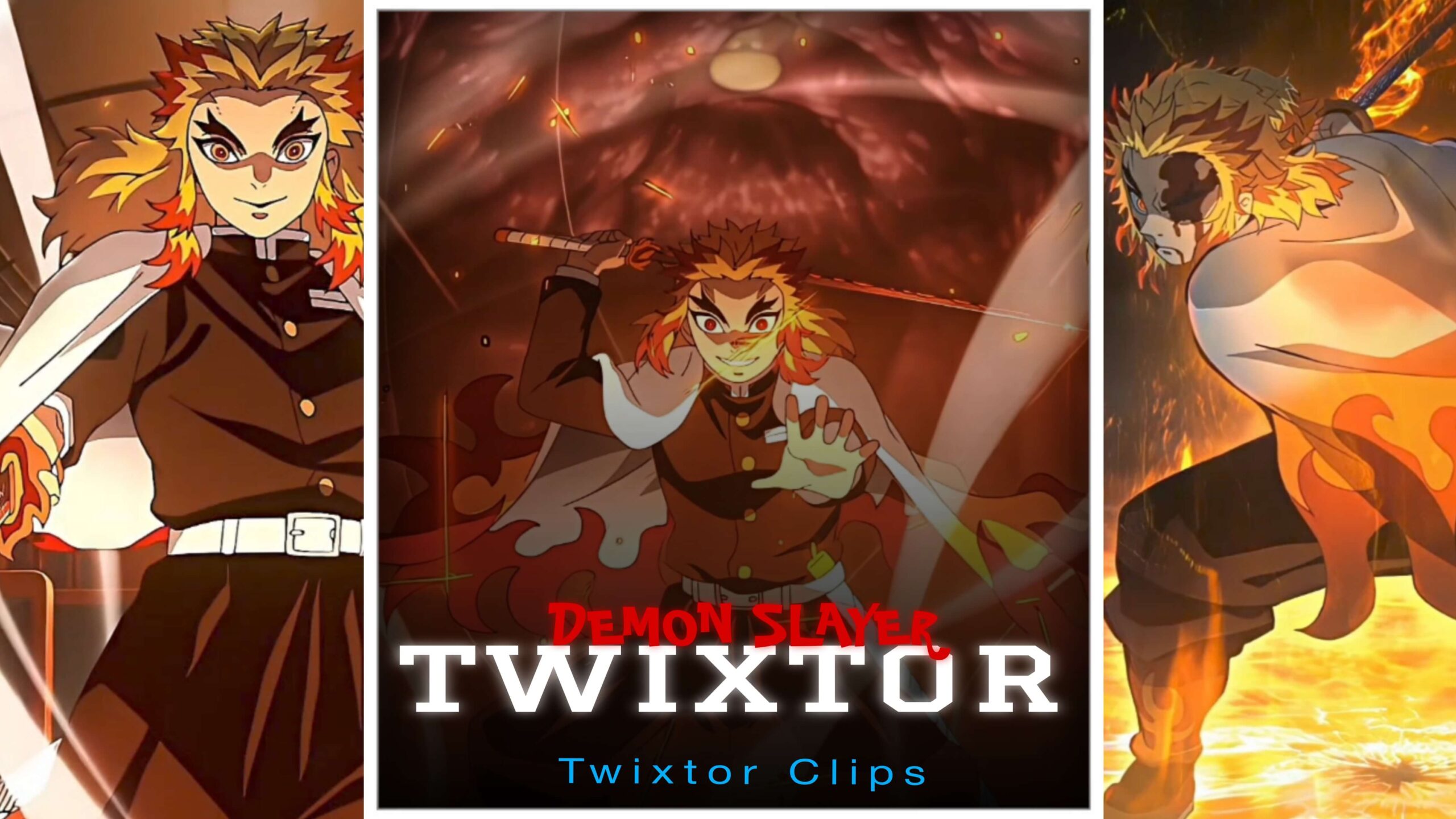 Rengoku Flame Breathing Twixtor
