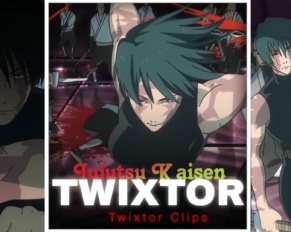 Maki Zenin vs Zenin Clan Twixtor