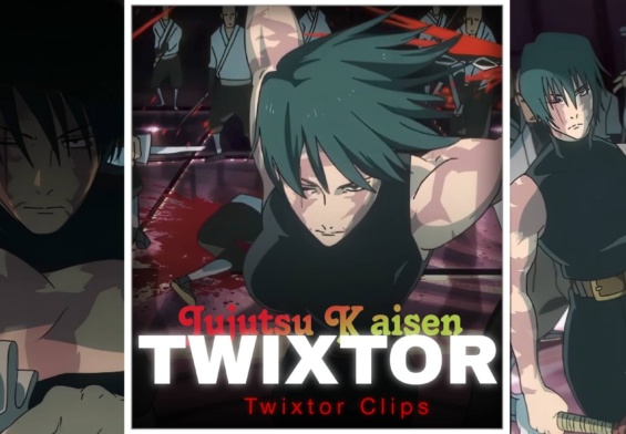 Maki Zenin vs Zenin Clan Twixtor