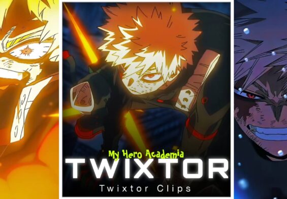 Katsuki Bakugo Twixtor 4K