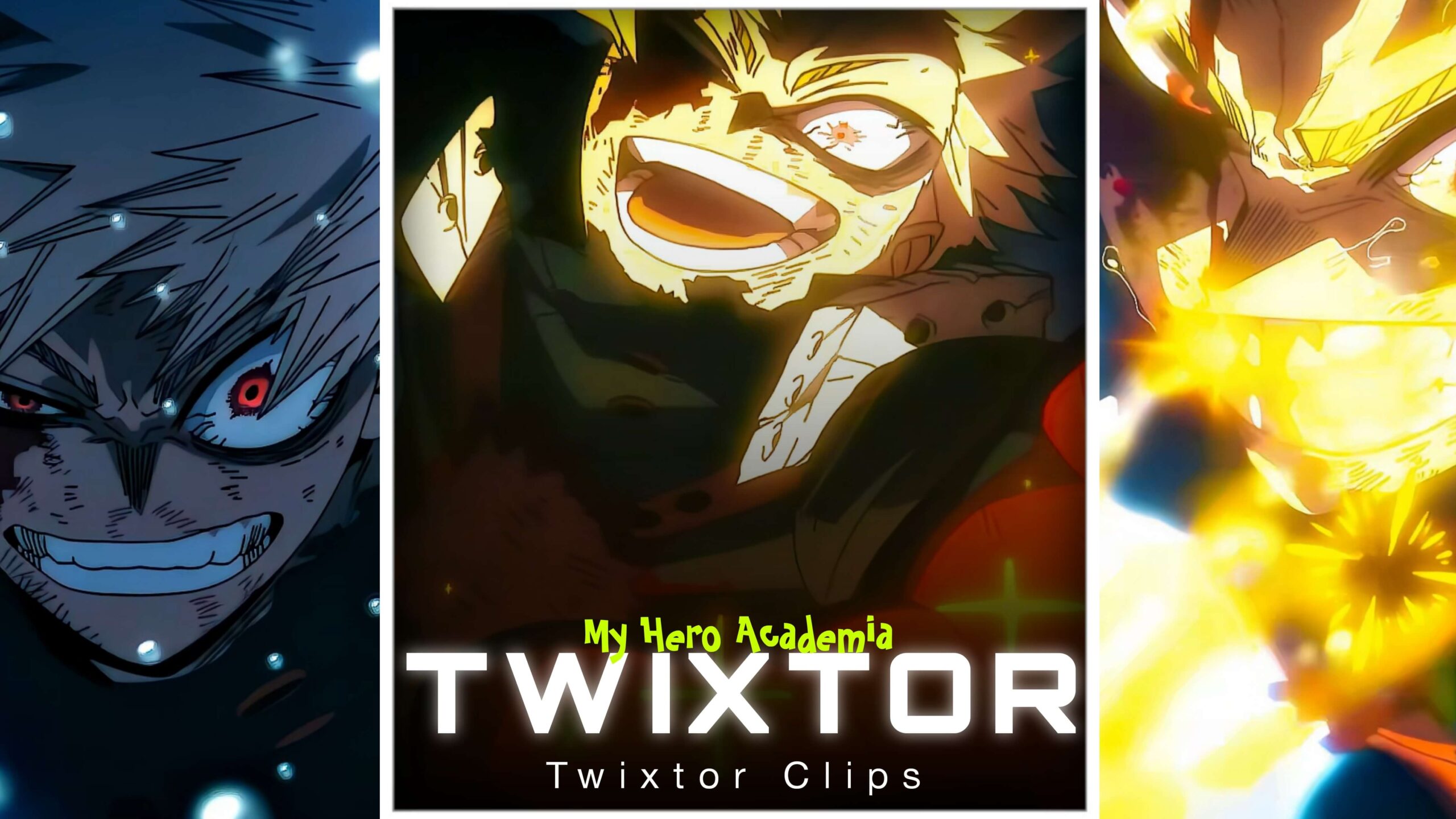 Bakugo vs All For One Twixtor