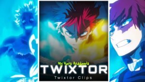 Toya vs Shoto Todoroki Twixtor