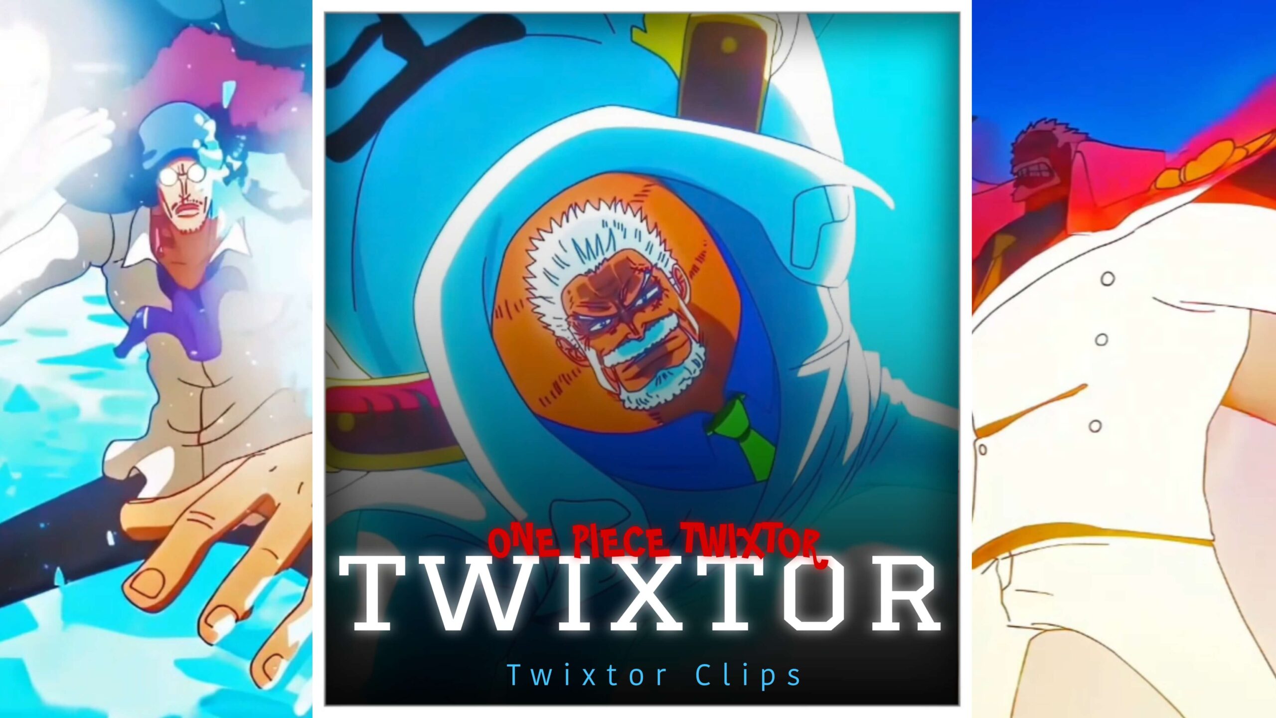 Garp vs Kuzan Twixtor