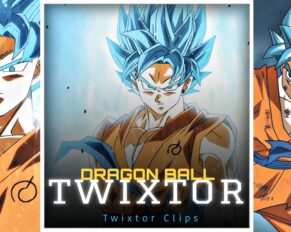 Blue Goku vs Golden Frieza Twixtor