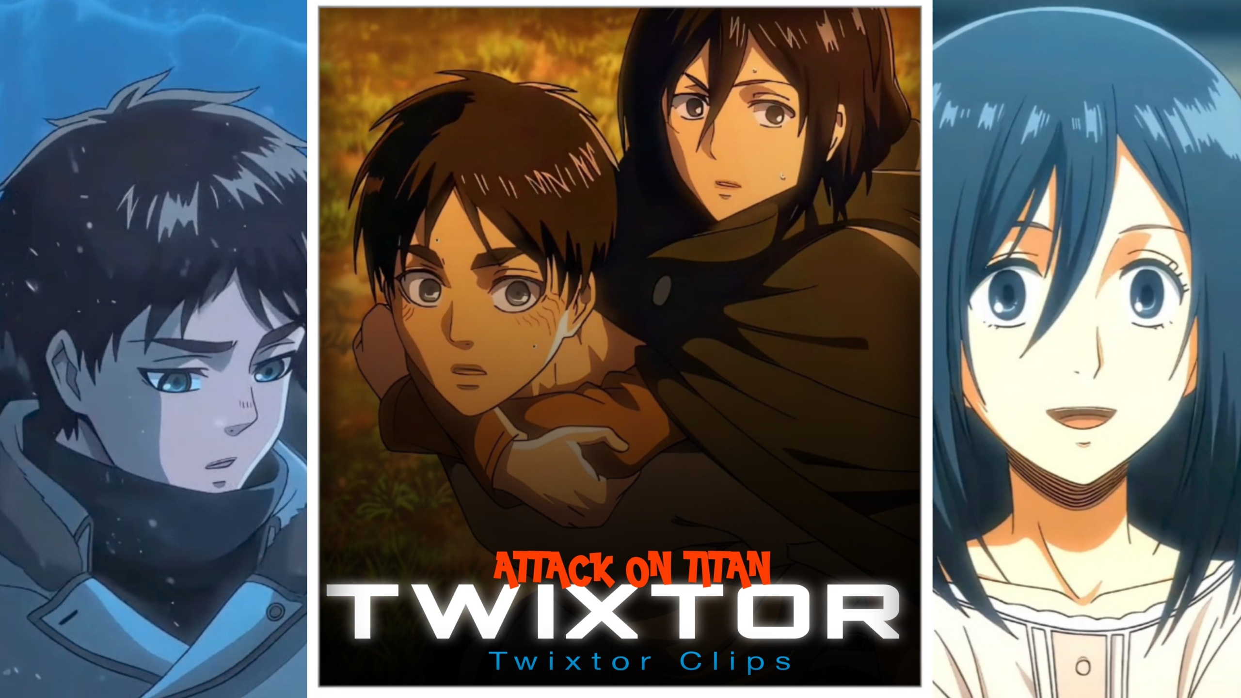 Eren and Mikasa Twixtor Clips