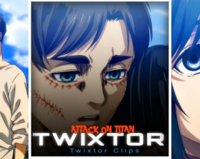 Eren and Mikasa Twixtor