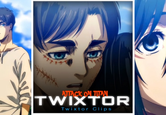 Eren and Mikasa Twixtor