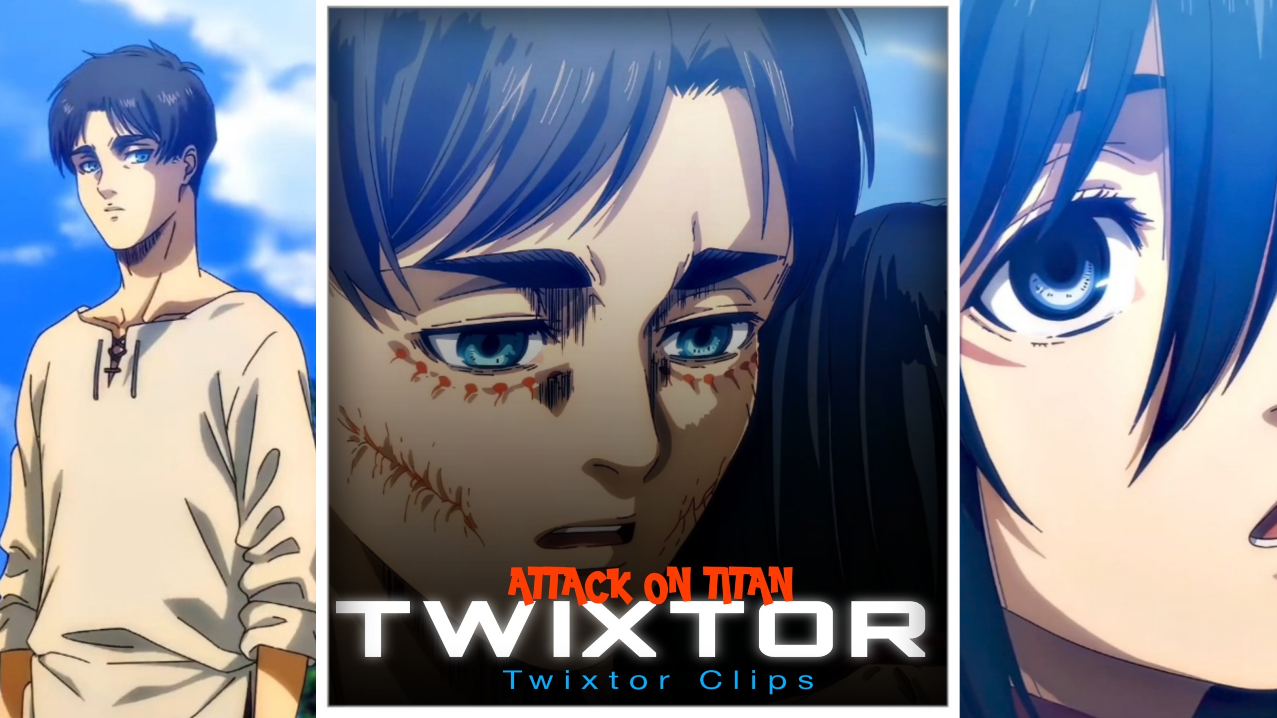 Eren and Mikasa Twixtor