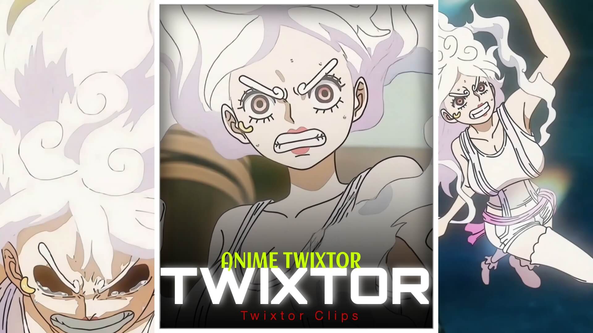 Bonney and Luffy Nika Punch Twixtor