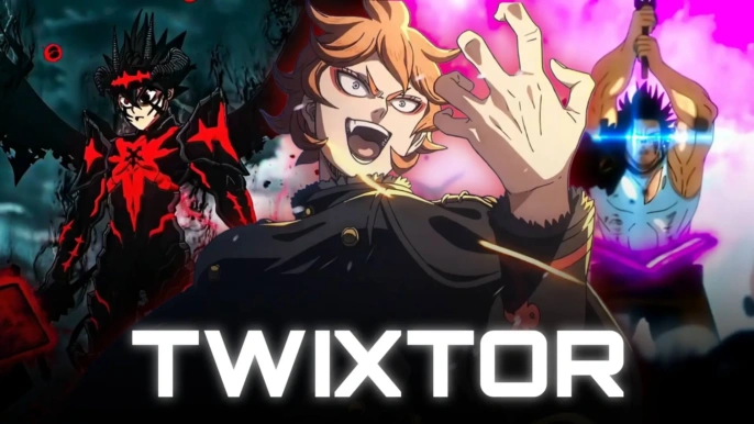 Black Clover Twixtor black clover twixtor