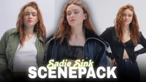 Sadie Sink Calvin Klein Scenepack